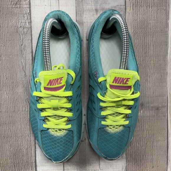 Nike Flex 2013 Run Women's Running Shoes Sneakers Teal Size 7 580440-300 - Picture 4 of 12